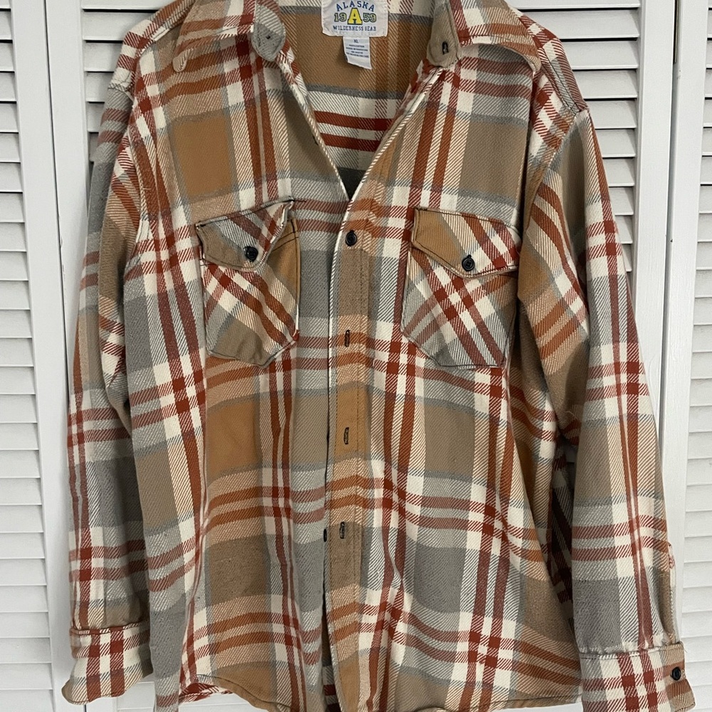 Alaska Vintage Flannel Shirt